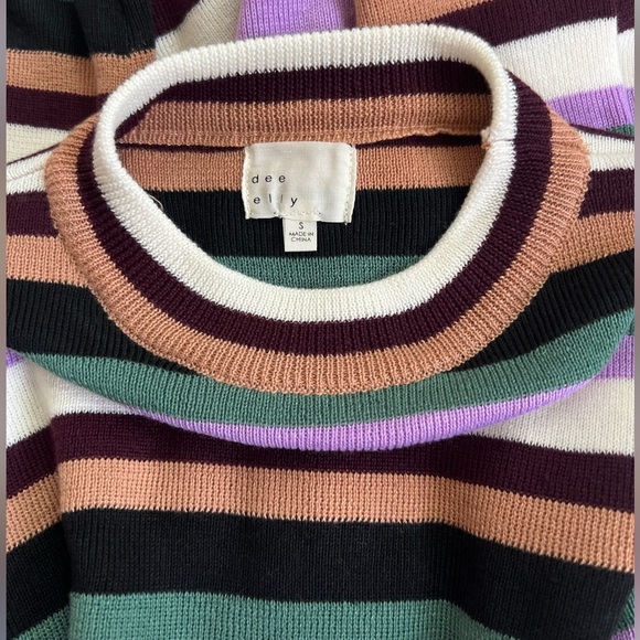 𝐍𝐖𝐓 𝐒𝐌𝐀𝐋𝐋 𝐒𝐓𝐑𝐈𝐏𝐄𝐃 𝐊𝐍𝐈𝐓 𝐌𝐈𝐍𝐈 𝐃𝐑𝐄𝐒𝐒 - Picture 7 of 13